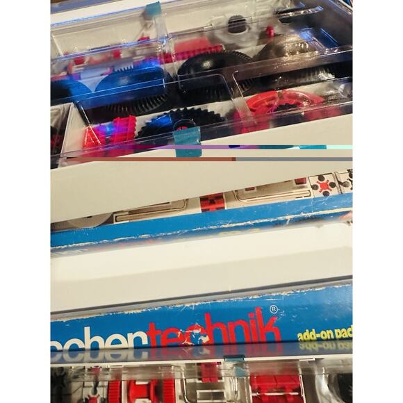 Vintage 1970 FischerTechnik Standard Set 50s series Germany IN BOX with Booklet - Picture 7 of 12